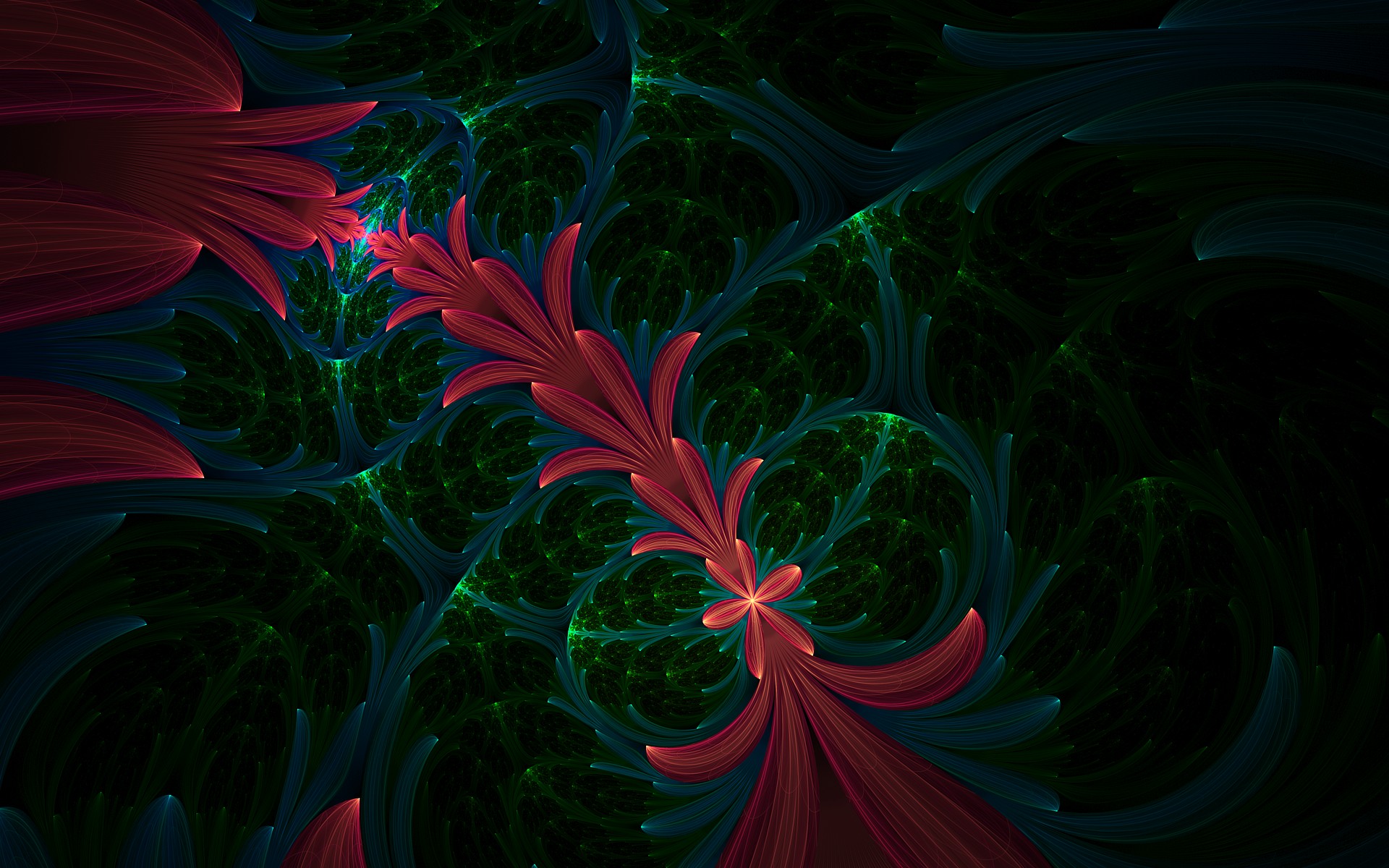 abstract, Fractal, Digital art Wallpaper