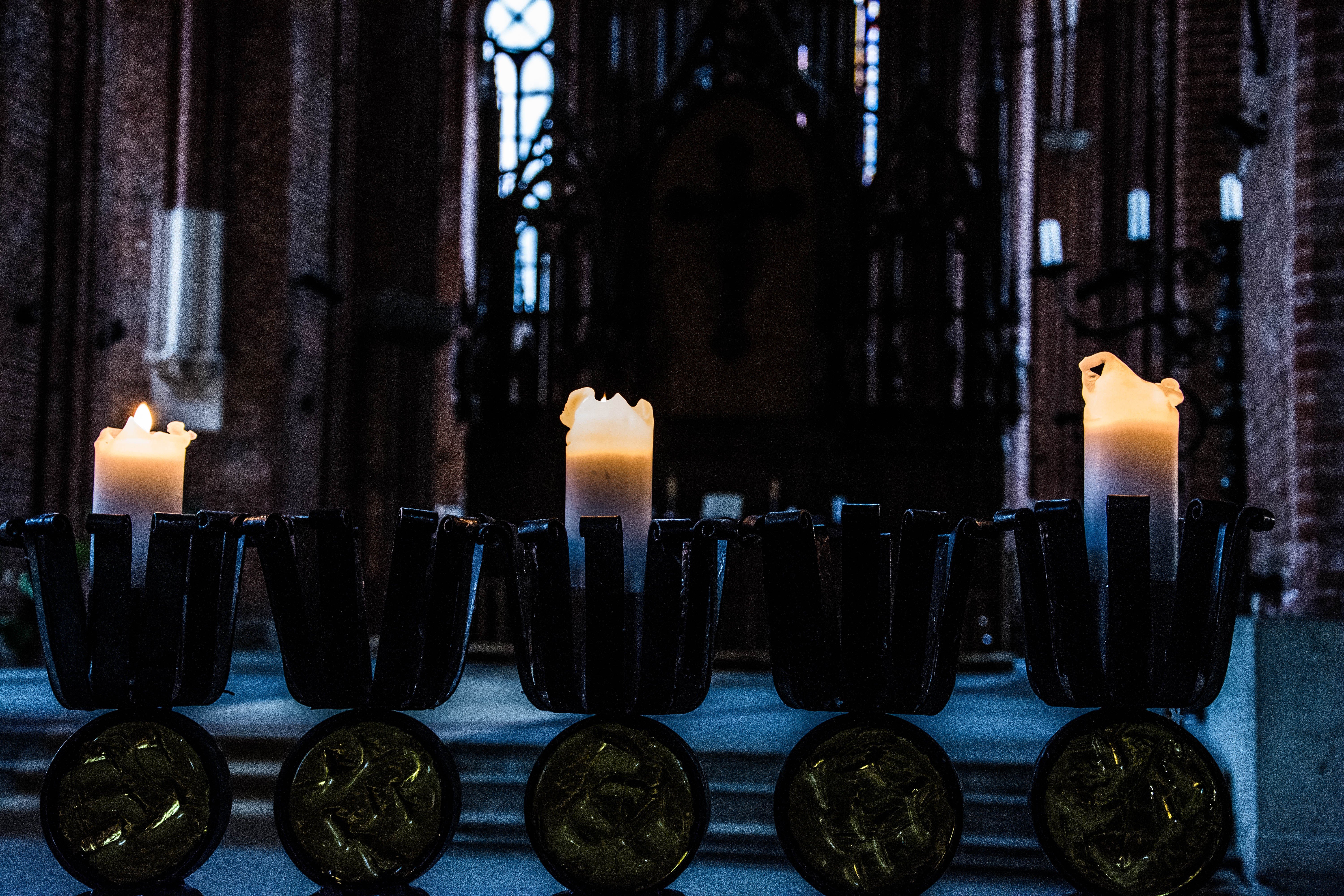 photography, Church, Candles Wallpaper