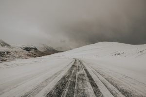nature, Landscape, Snow, Winter, Street, Road, Mountains