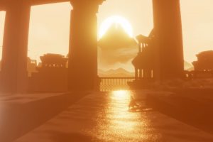 in game, Sunlight, Desert, Journey (game)