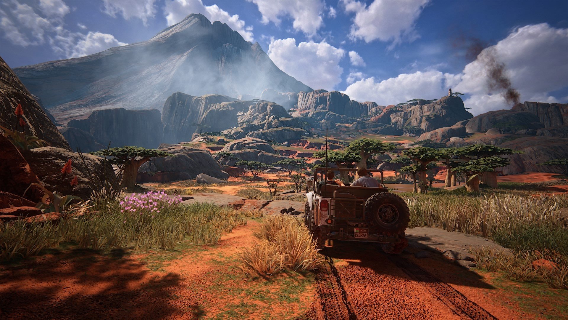 in game, Uncharted 4: A Thiefs End, Mountains, Wilderness Wallpaper