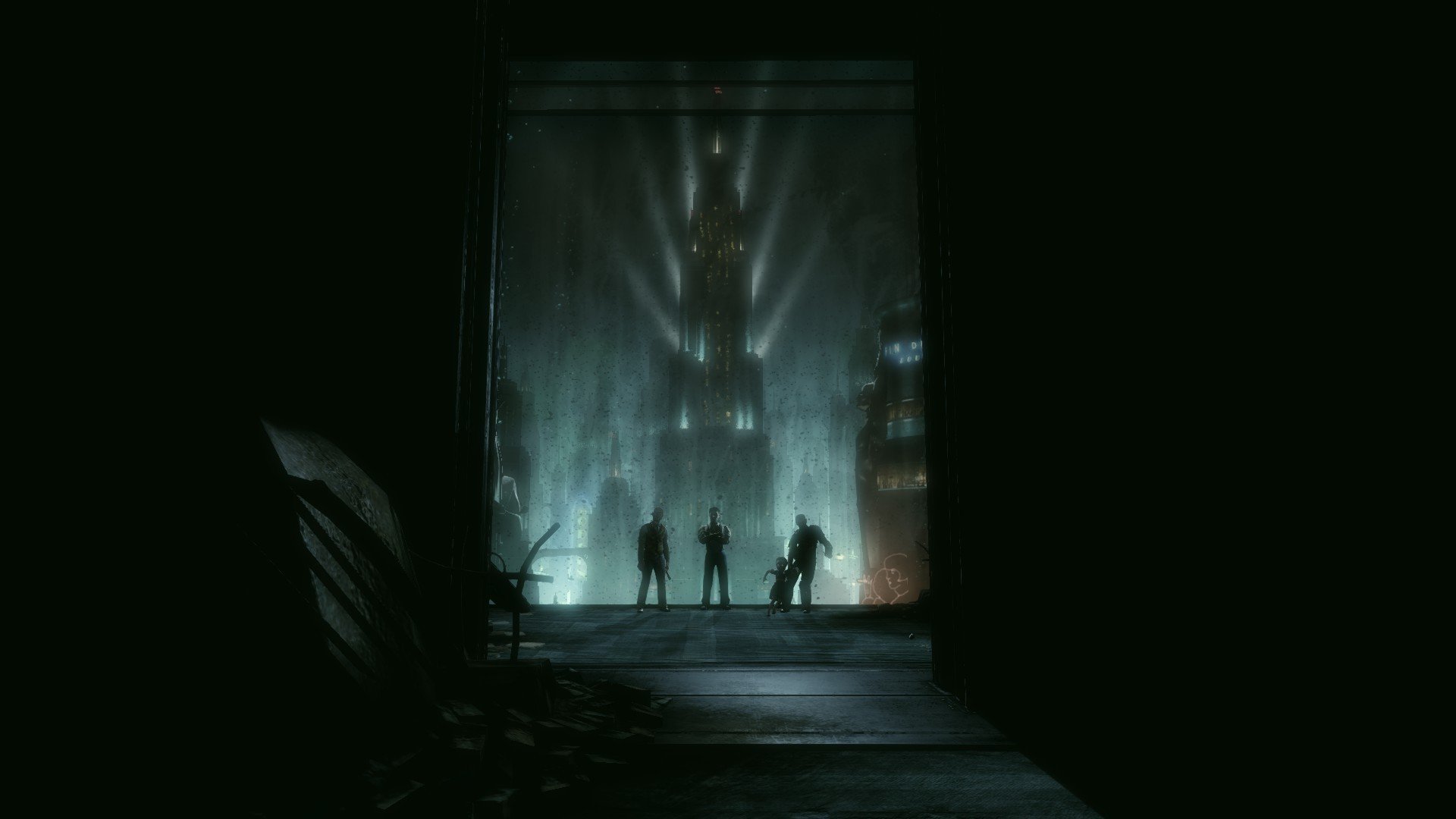 video games, Screen shot, BioShock Infinite: Burial at Sea, Rapture Wallpaper