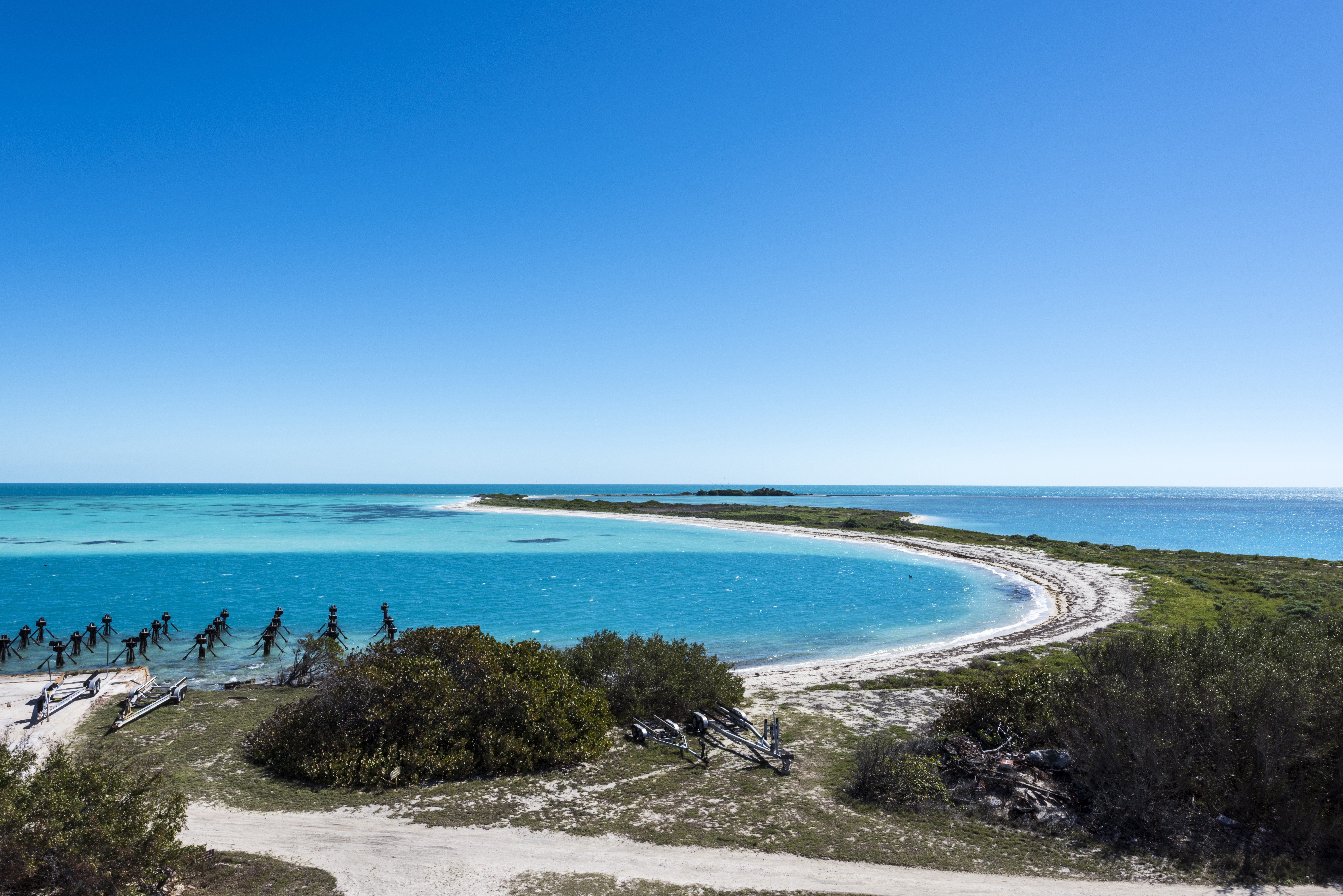 sea, Island, Landscape, Blue, Beach Wallpaper