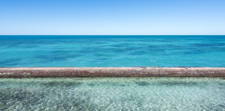 colour, Sea, Pacific Ocean, Blue, Landscape, Nature, Island, Horizon HD Wallpaper Desktop Background