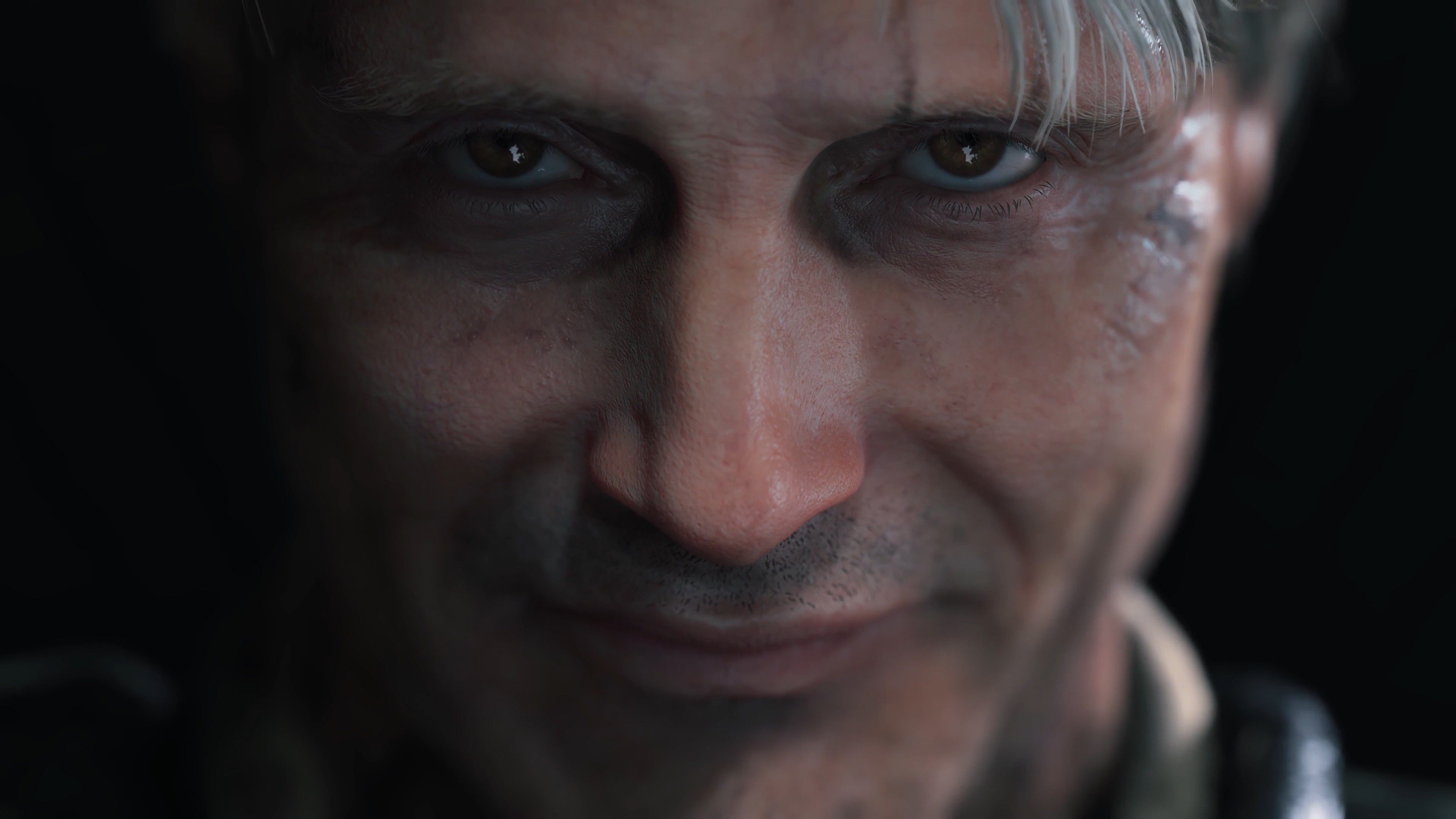video game characters, Face, Hideo Kojima, Death Stranding, Horror, Video games Wallpaper