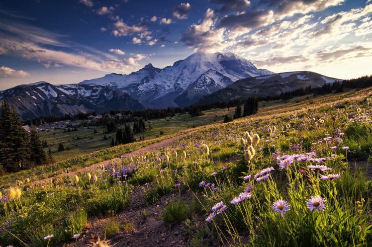 mountains, Landscape, Nature HD Wallpaper Desktop Background