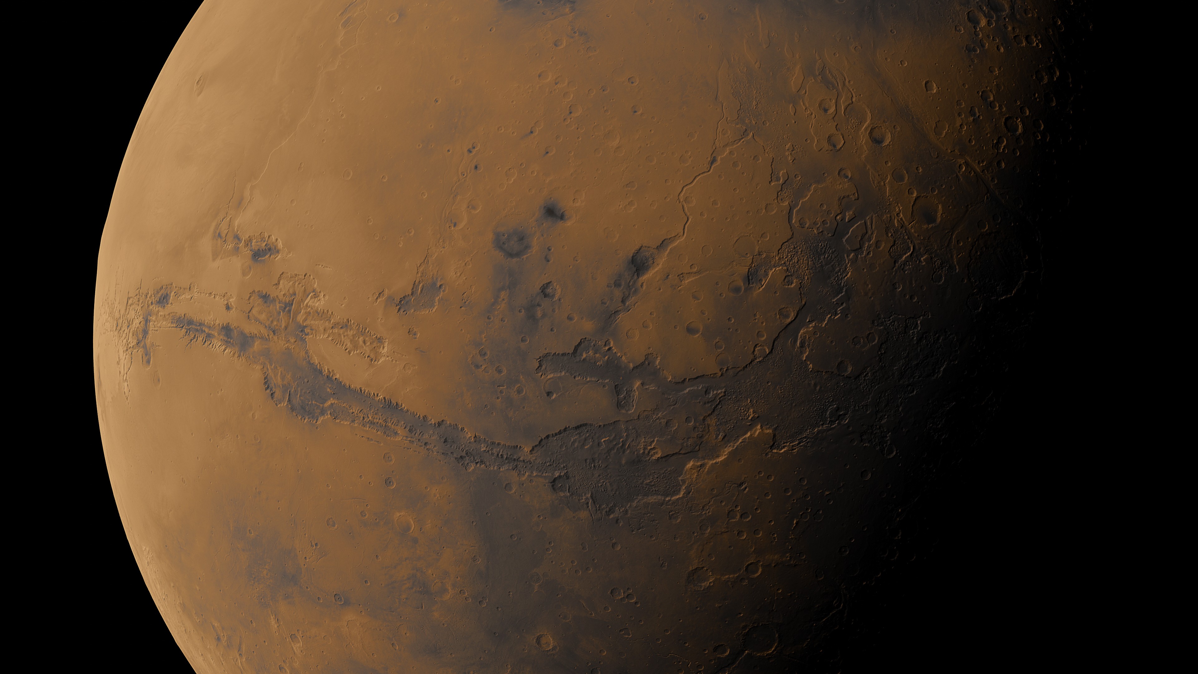 Mars, Planet, Satellite photo, Satellite imagery Wallpaper