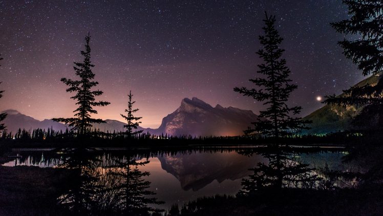 mountains, Landscape, Banff National Park HD Wallpaper Desktop Background