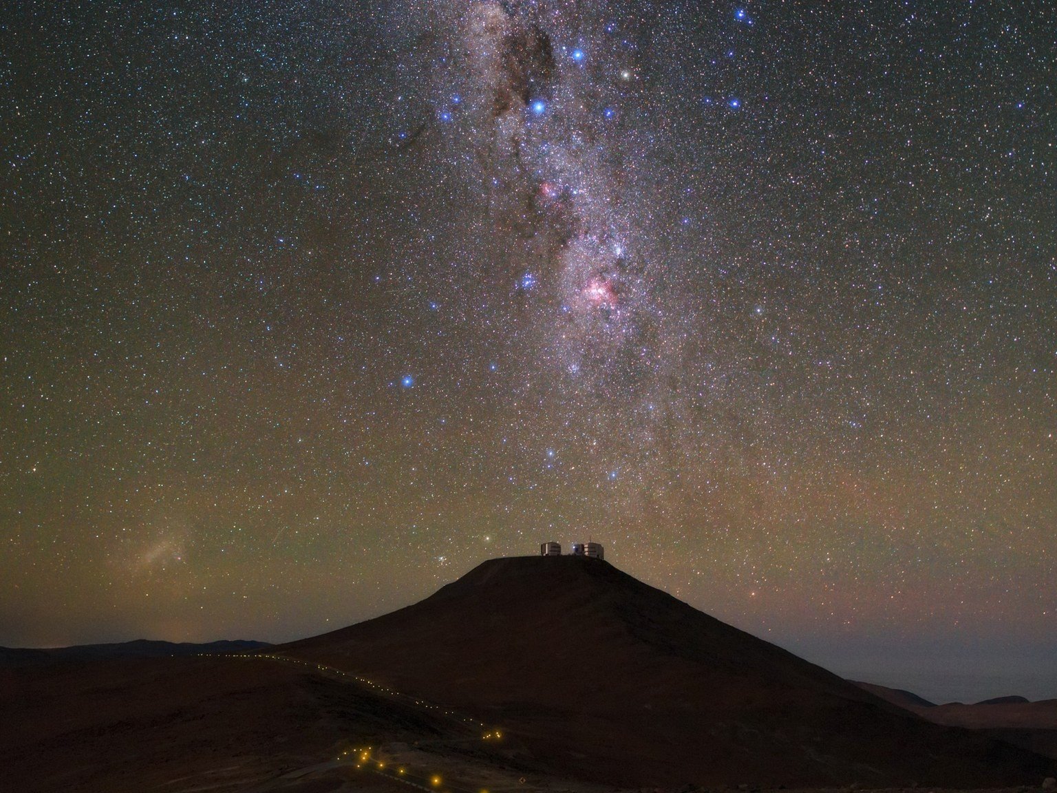 photography, Mountains, Stars, Night Wallpaper