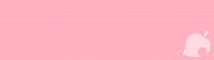 Pink Animal Crossing Leaf