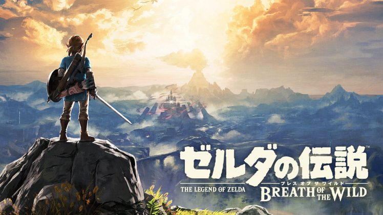 Link The Legend Of Zelda Breath Of The Wild Rock