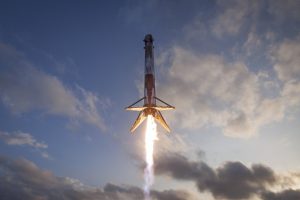SpaceX, Rocket, Fire