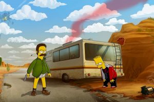 Ned Flanders, Bart Simpson, The Simpsons, Breaking Bad, Humor, Desert