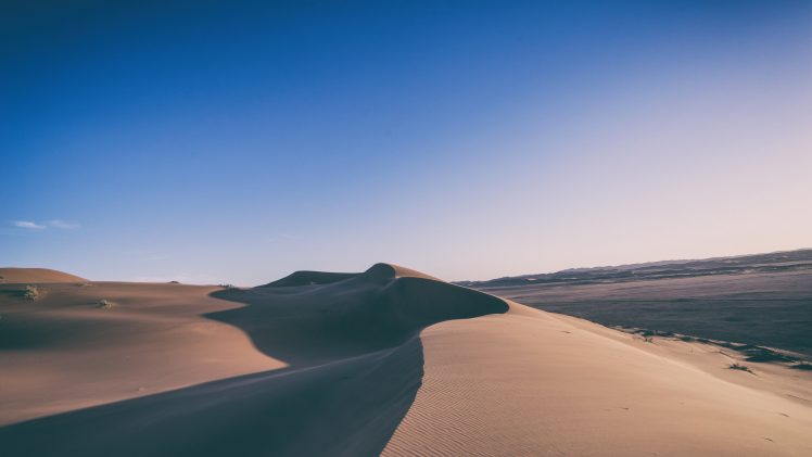 photography, Sand, Desert, Clear sky HD Wallpaper Desktop Background