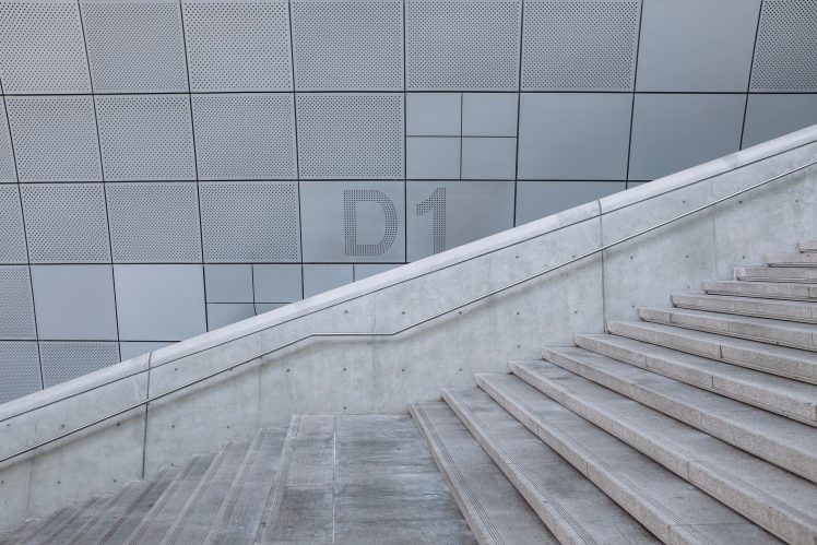 photography, Stairs, Concrete HD Wallpaper Desktop Background