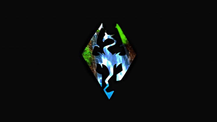 The Elder Scrolls V: Skyrim, Logo HD Wallpaper Desktop Background
