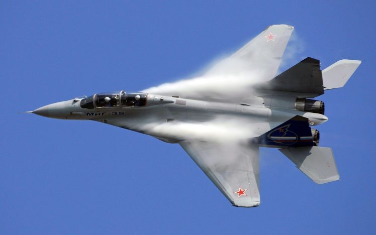 Russian Air Force, Mikoyan MiG 35 HD Wallpaper Desktop Background