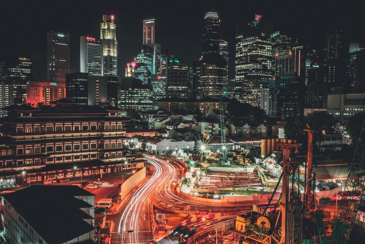 city, Lights, Building, Cityscape HD Wallpaper Desktop Background