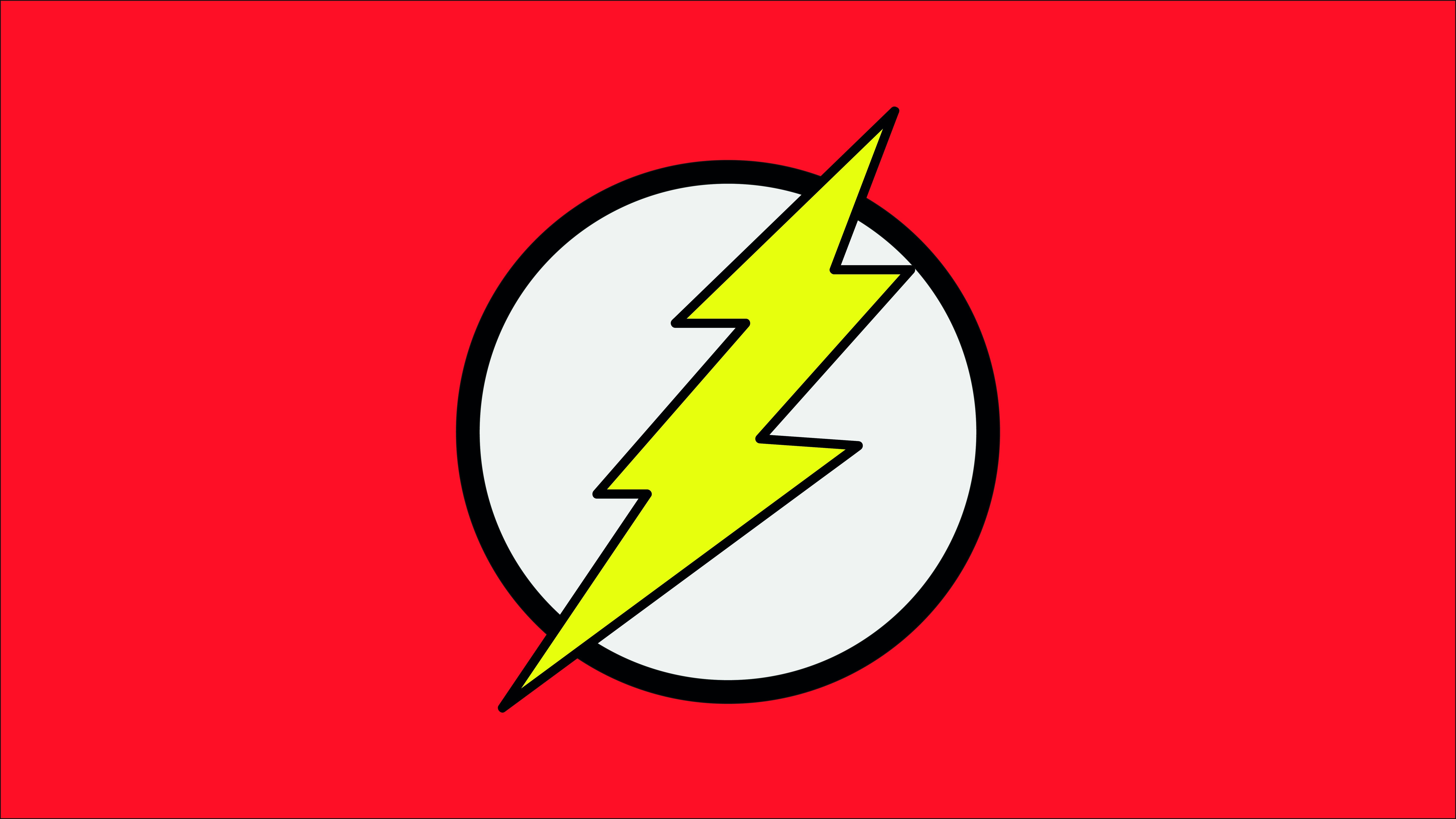Flash, Superhero, Logo Wallpaper
