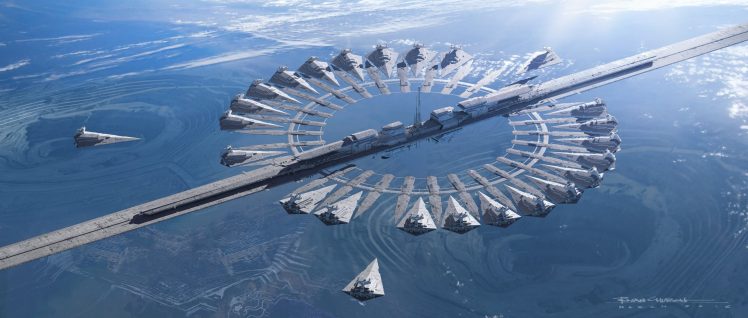 Star Wars Rogue One A Star Wars Story Concept Art Star Destroyer