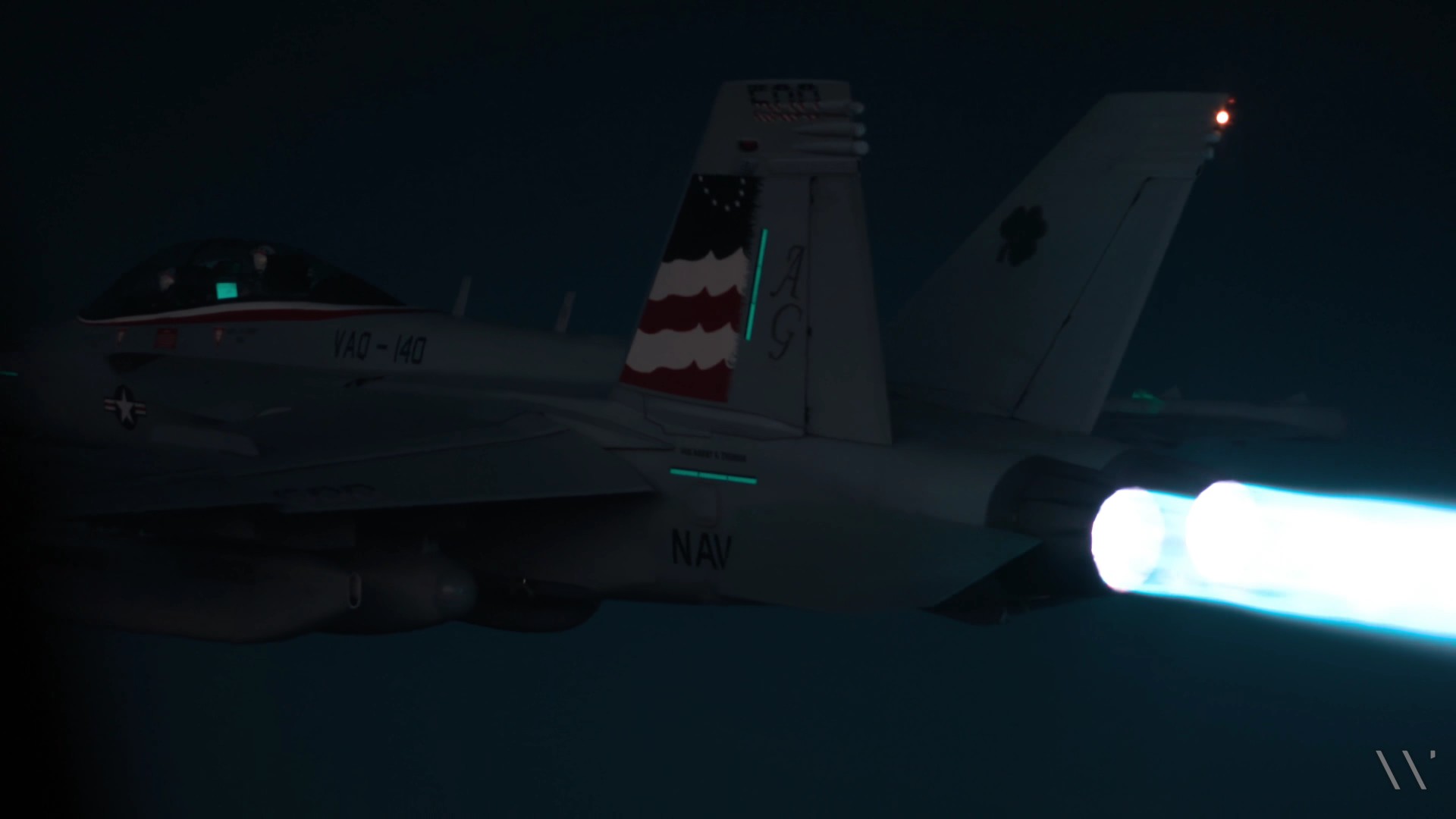 afterburner, USN VAQ 140 504 Patriots, United States Navy, Night, USS Harry S. Truman, EA 18G, 7TH Carrier Air Wing, Jet fighter, Multirole fighter, Military Wallpaper