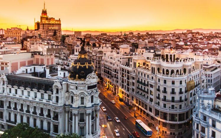 cityscape, Spain, Madrid HD Wallpaper Desktop Background