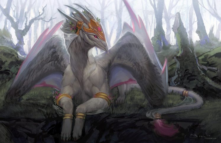 creature, Fantasy art, Dragon HD Wallpaper Desktop Background