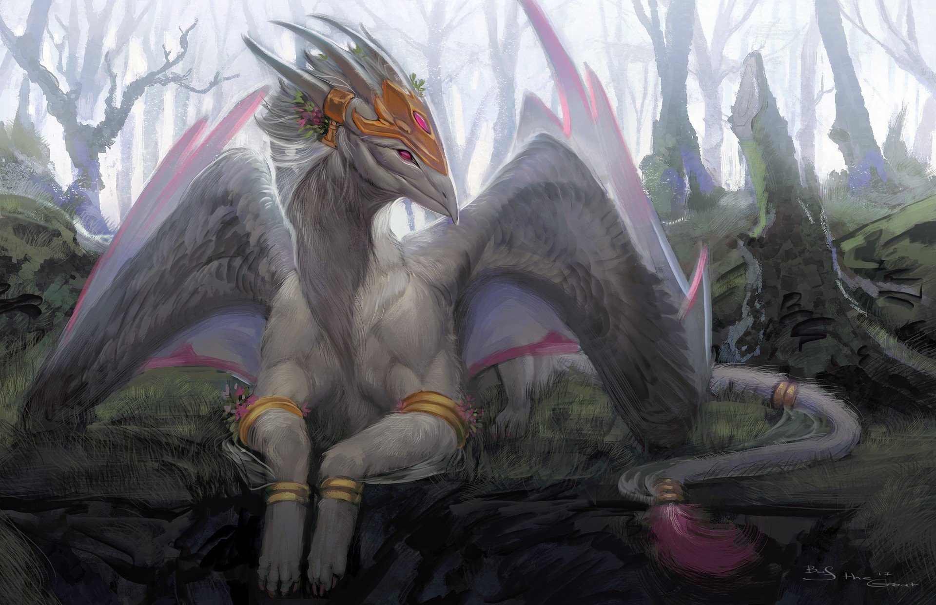 creature, Fantasy art, Dragon Wallpaper