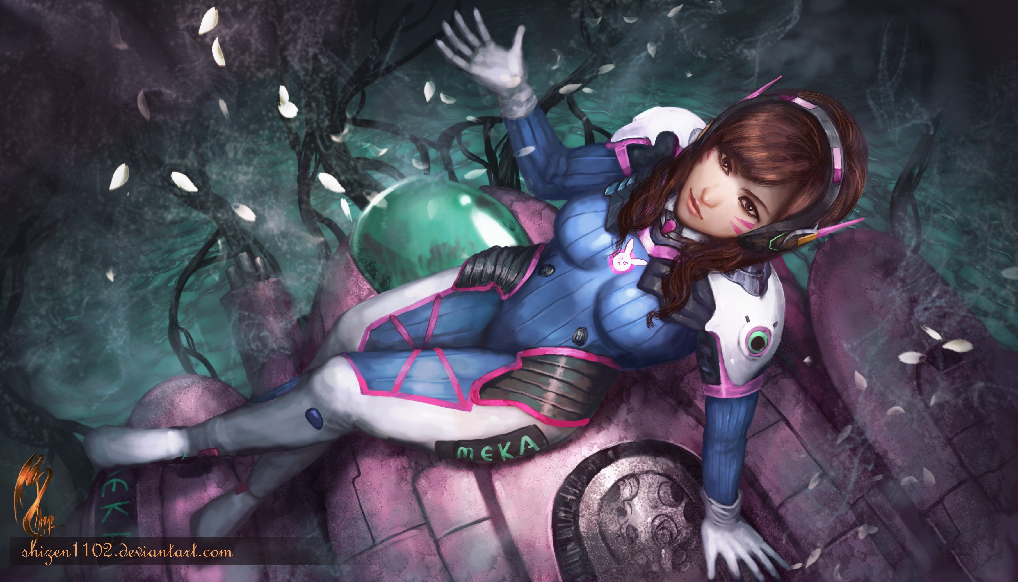 D.Va (Overwatch) Wallpaper
