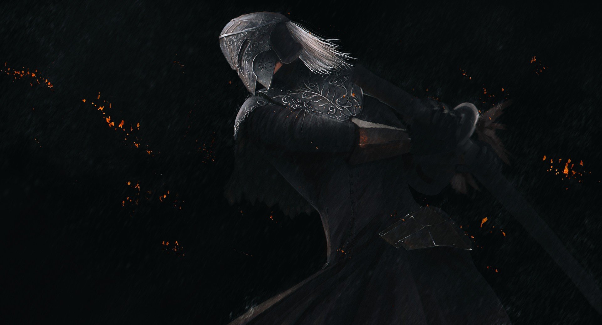 Warrior Yuria Of Londor Fantasy Art Sword Armor Dark Souls Iii Wallpapers Hd Desktop And Mobile Backgrounds If you have the bowing gesture from yuria's quest line she will let you join the covenant. warrior yuria of londor fantasy art