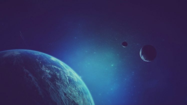 space, Planet, Stars HD Wallpaper Desktop Background