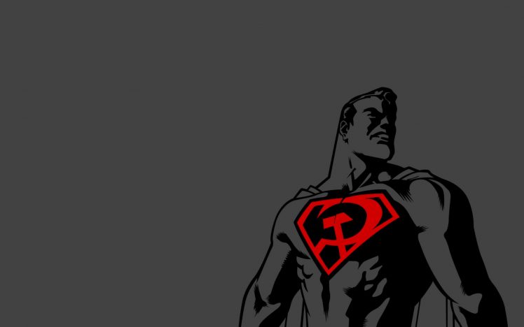 Superman Red, Superman, Superman: Red Son HD Wallpaper Desktop Background