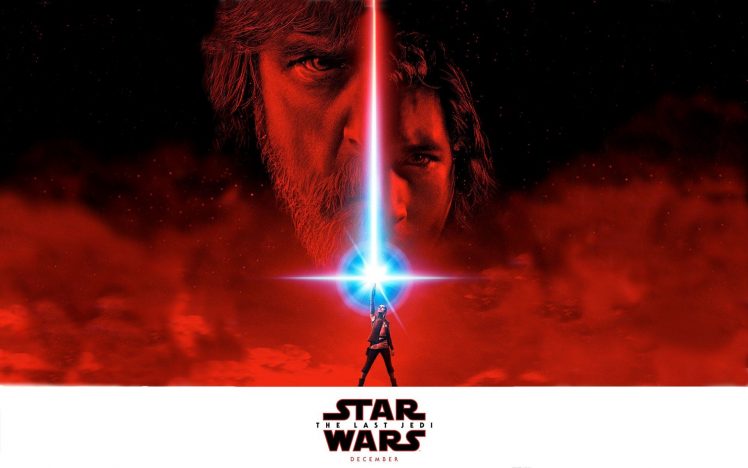 Luke Skywalker, Kylo Ren, Star Wars: The Last Jedi, Star Wars, Rey (from Star Wars) HD Wallpaper Desktop Background