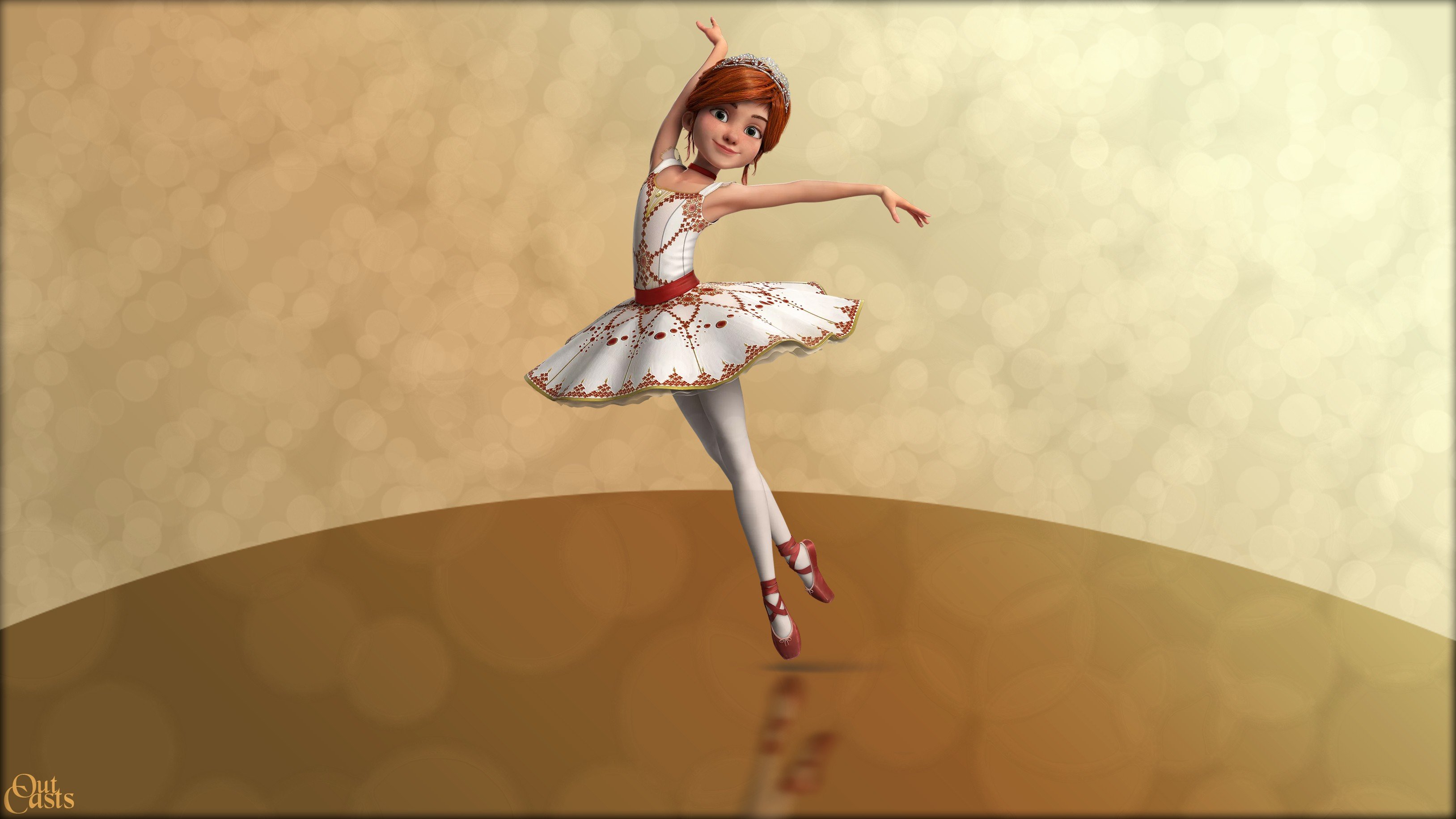 ballerina, Félicie Milliner, Leap! Wallpaper