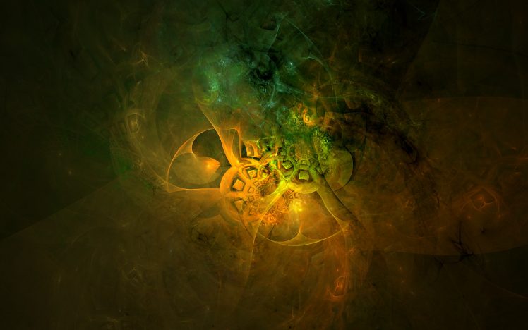 abstract, Fractal, Digital art HD Wallpaper Desktop Background