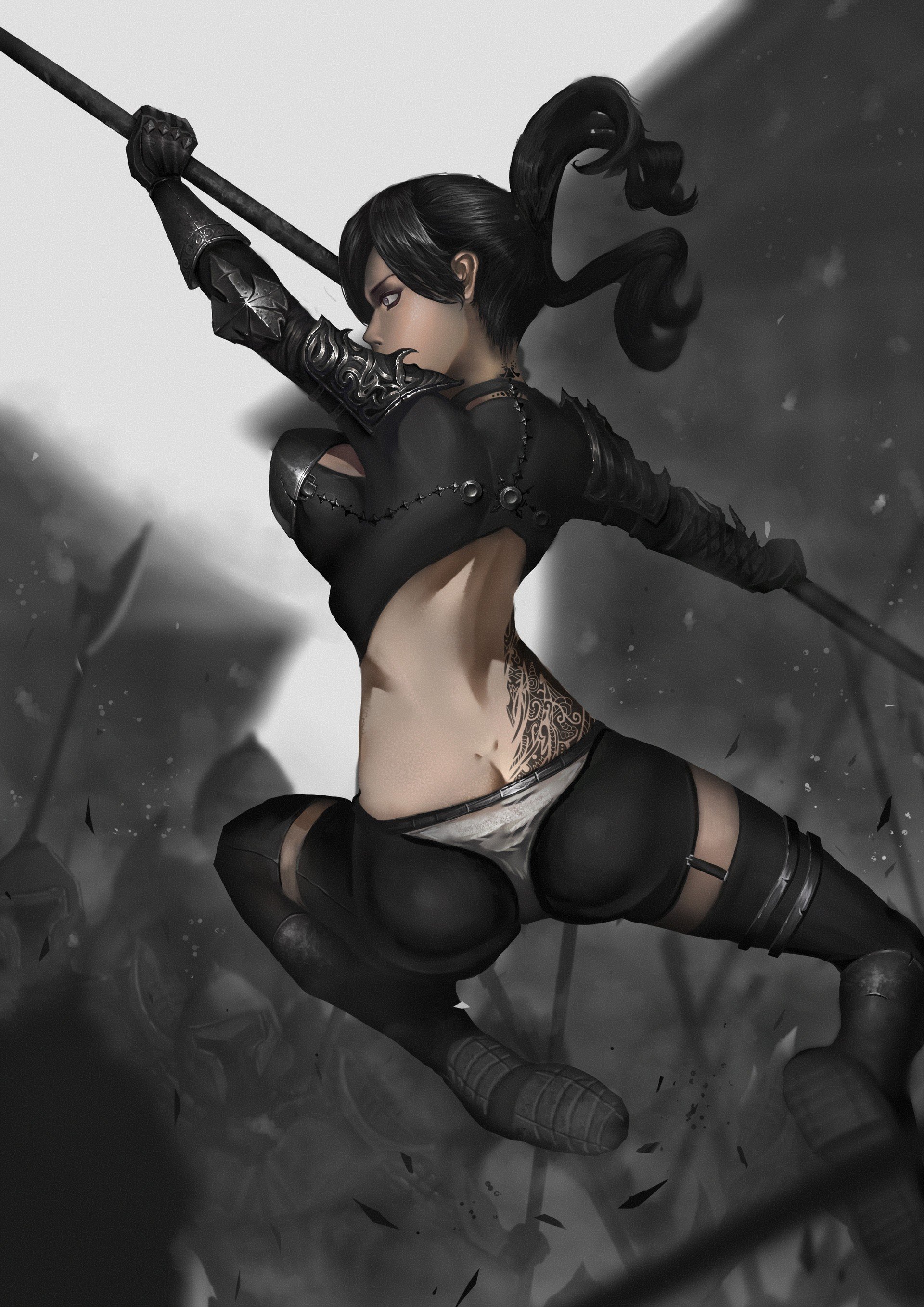 warrior, Fantasy art Wallpaper