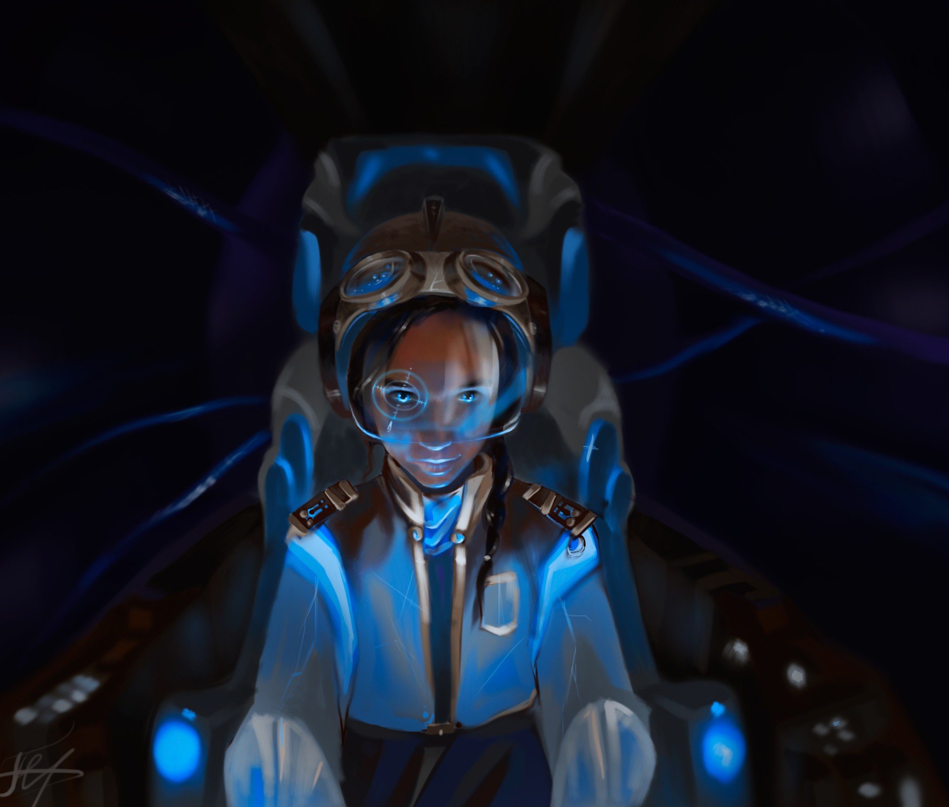 fantasy art, Futuristic Wallpaper