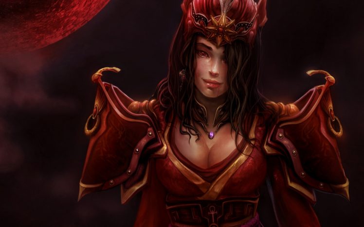 warrior, Fantasy art, Blood HD Wallpaper Desktop Background