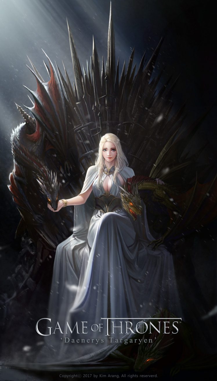 Daenerys Targaryen Game Of Thrones Dragon Wallpapers Hd Desktop