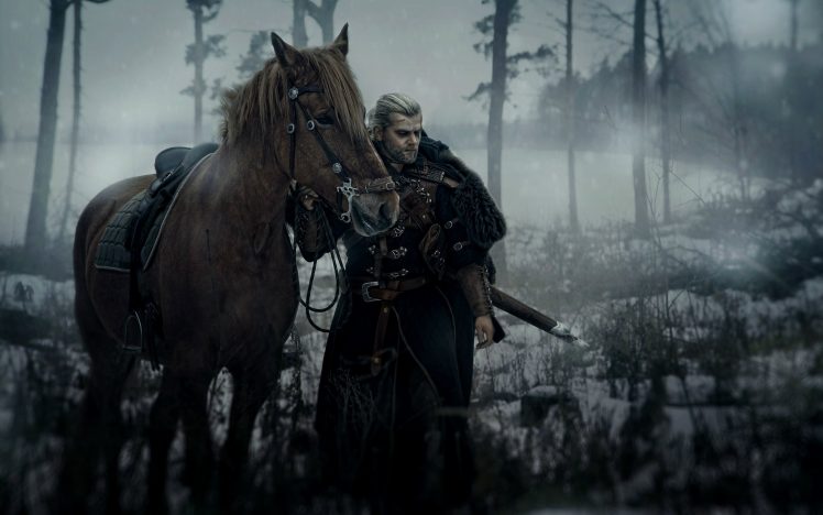 Geralt of Rivia, Cosplay, The Witcher, Sword, Horse, The Witcher 3: Wild Hunt HD Wallpaper Desktop Background