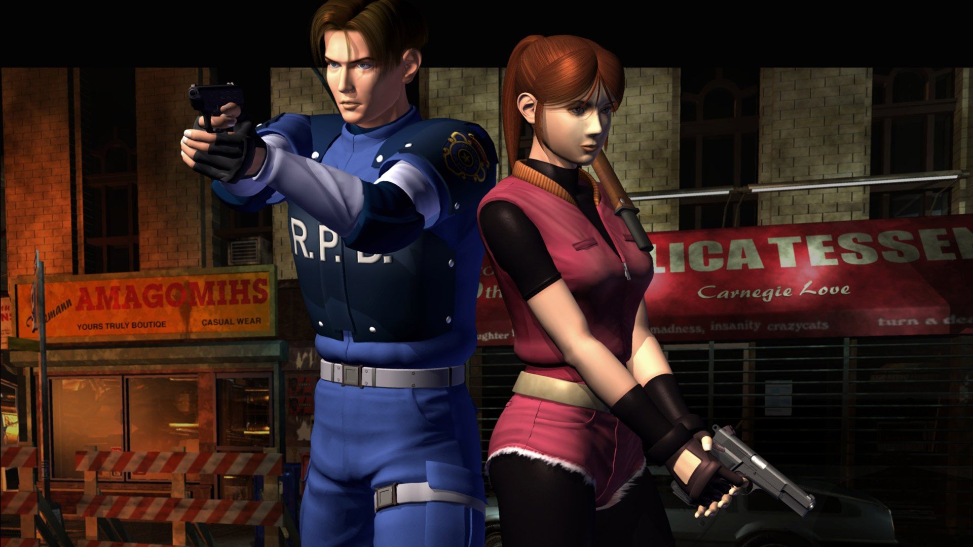 Claire Redfield, Resident Evil 2, Resident Evil, Leon S. Kennedy, Video games Wallpaper