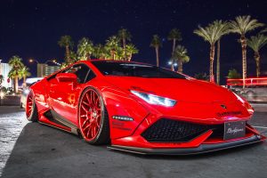 Lamborghini, Lamborghini Huracan, Red