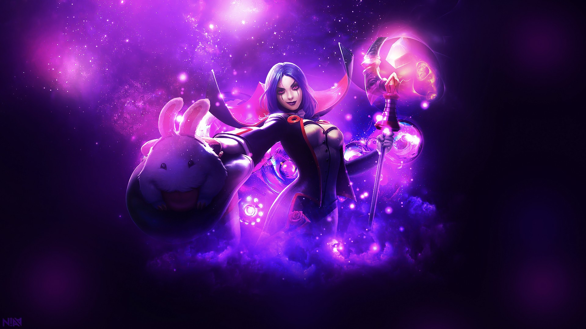 Hình nền  hình minh họa liên minh Huyền Thoại LeBlanc League of Legends  Thần thoại bóng tối Ảnh chụp màn hình Hình nền máy tính Nhân vật hư cấu  1440x900 