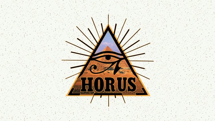 Eye of Horus, Horus (deity), Egypt, Pyramid, Triangle HD Wallpaper Desktop Background
