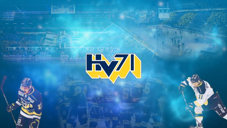 HV71, Ice hockey HD Wallpaper Desktop Background