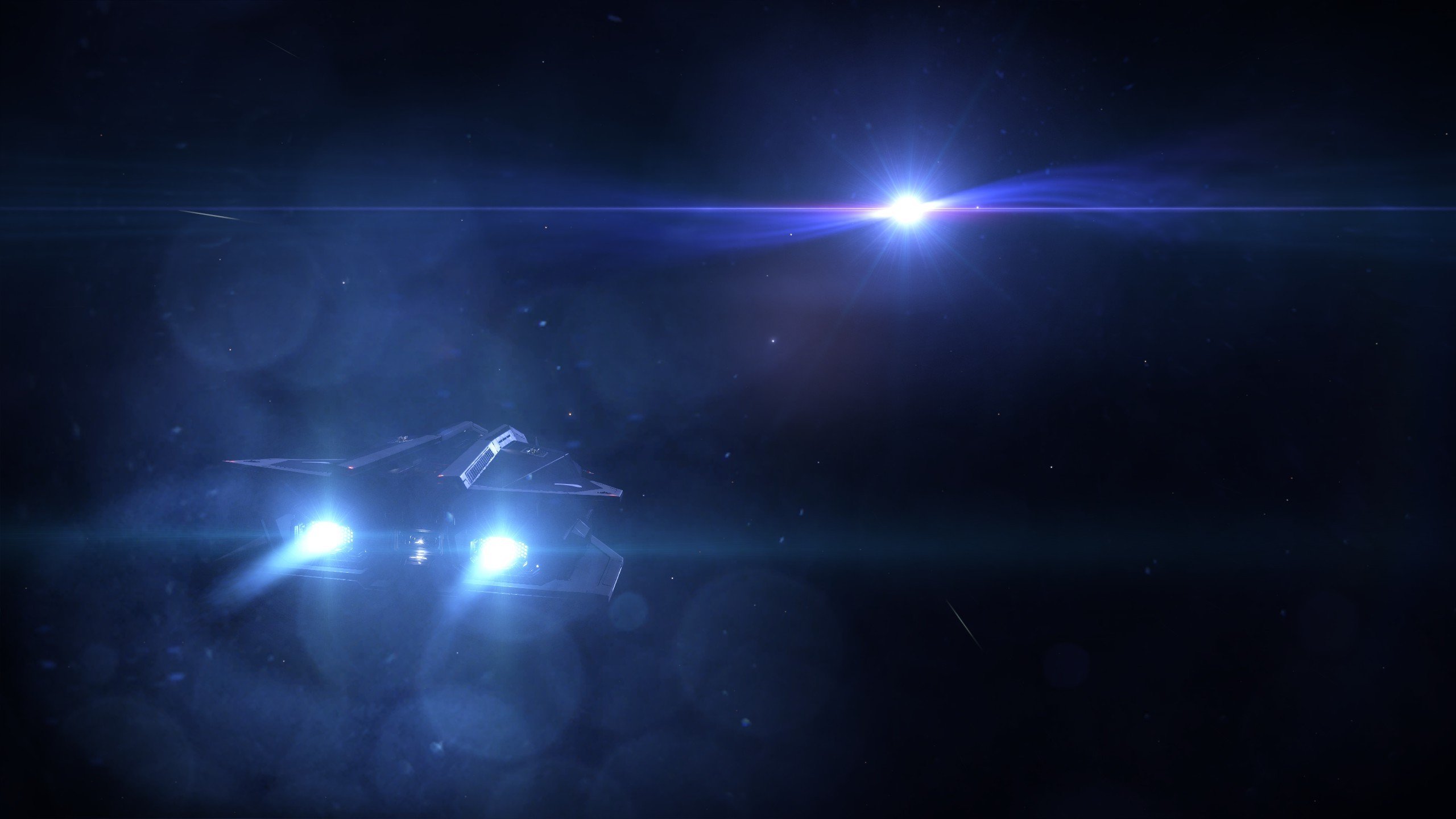 Elite: Dangerous, Vulture (spaceship), White Dwarf, Space, Science fiction, Video games Wallpaper
