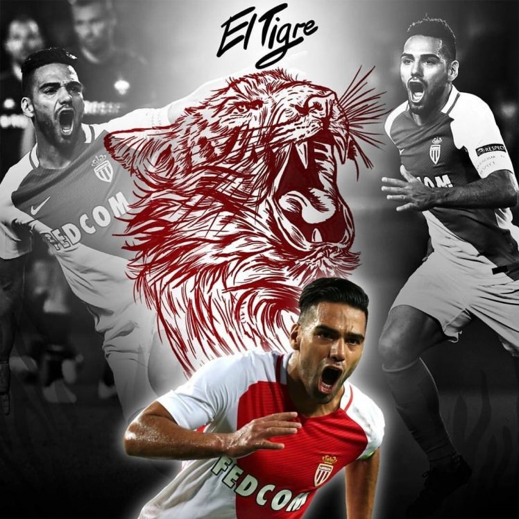 Falcao, Monaco, Soccer, Soccer clubs, As Monaco HD Wallpaper Desktop Background