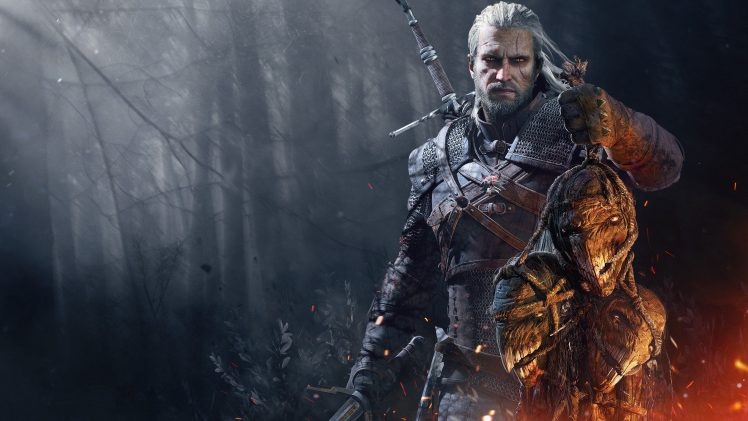 Geralt of Rivia, The Witcher, The Witcher 3: Wild Hunt, Video games HD Wallpaper Desktop Background