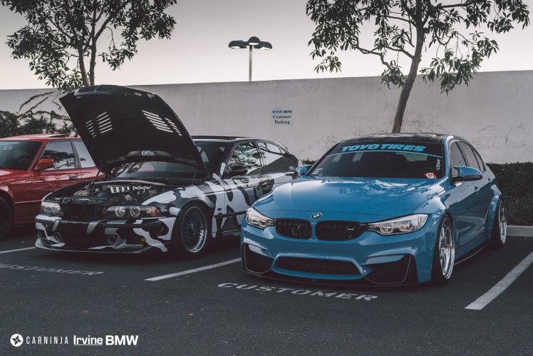 Carninja, Car, BMW M4 Coupe, Street, Low HD Wallpaper Desktop Background
