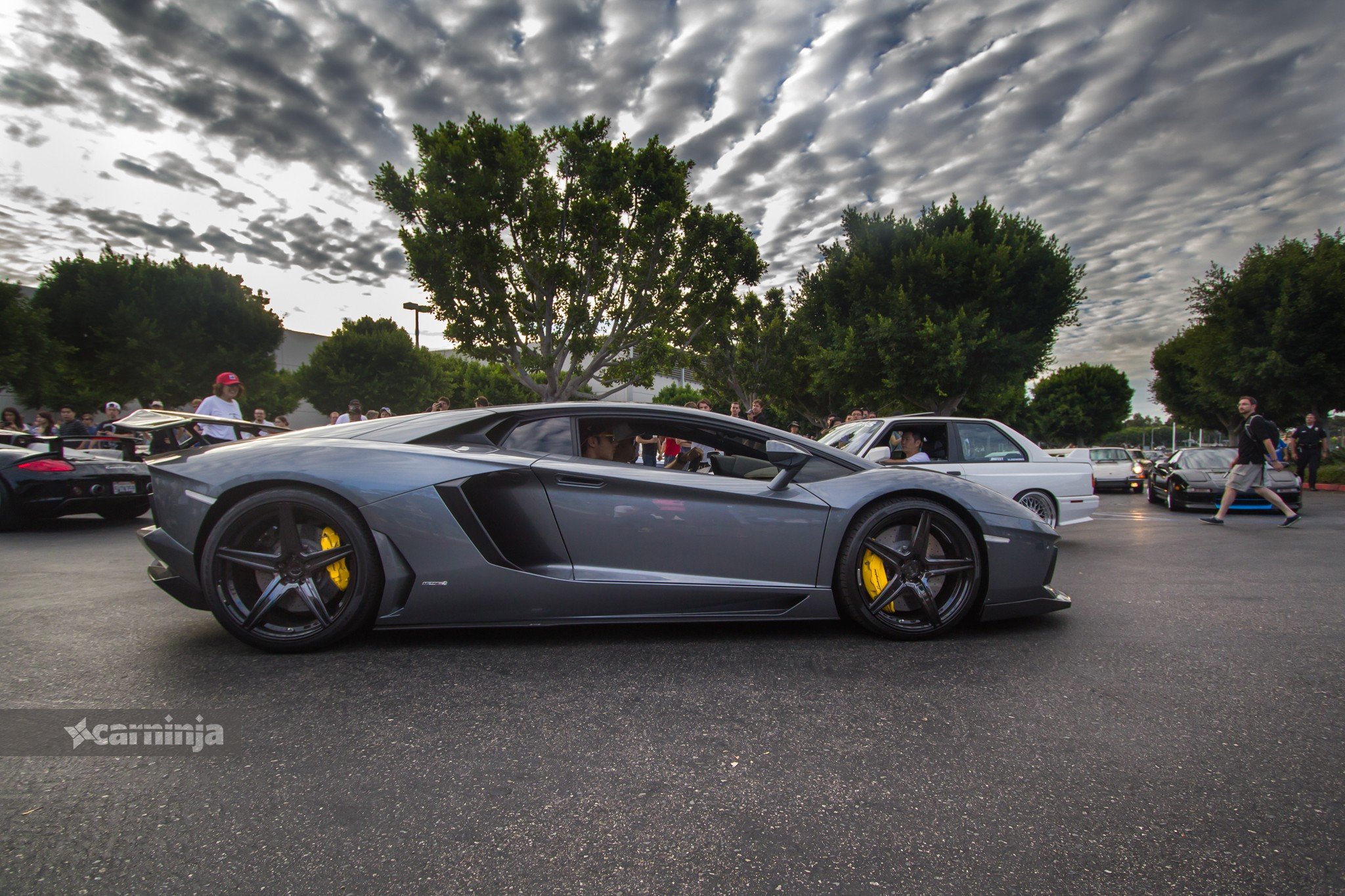 Carninja, Low, Lamborghini Aventador, Lamborghini Huracán LP610 4, Vossen, Car interior Wallpaper
